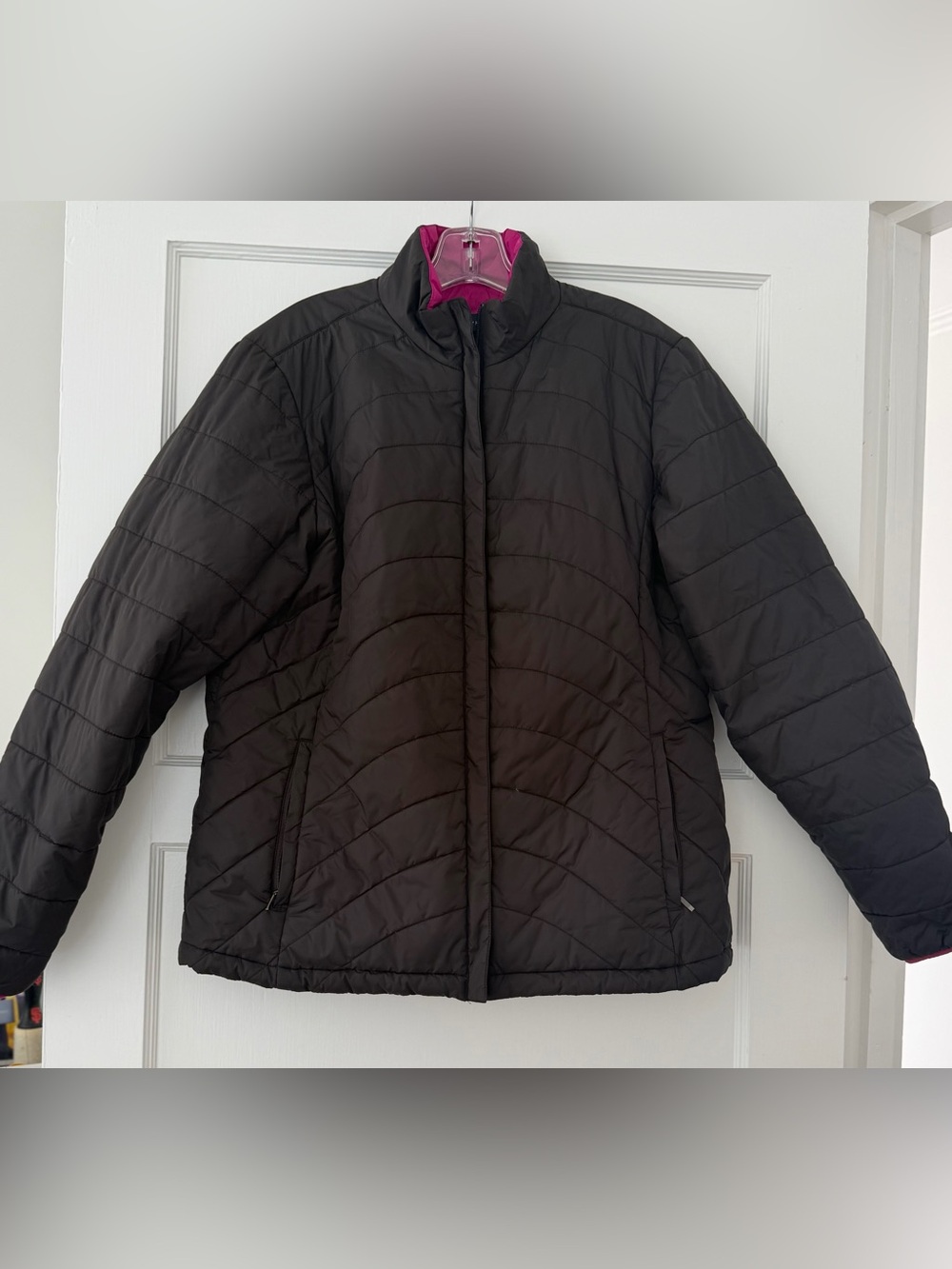 Lands' End Women's Black Ski jacket